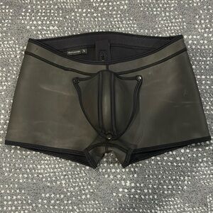 Mr. S. Leather Neoprene Full Access Boxer size Large